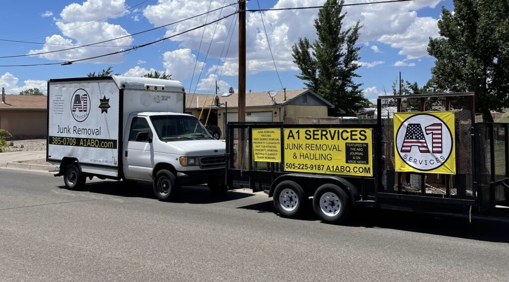 A1 Services Junk Removal and Pressure Washing in Albuquerque