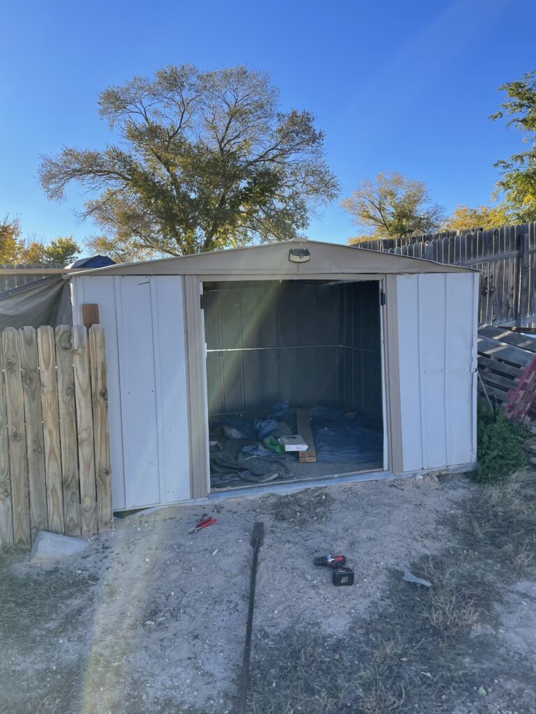 shed removal in albuquerque and rio rancho