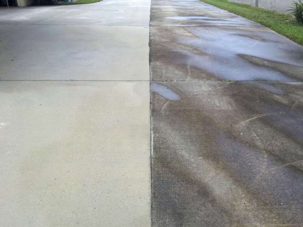 Driveway pressure washing and cleaning in Albuquerque
